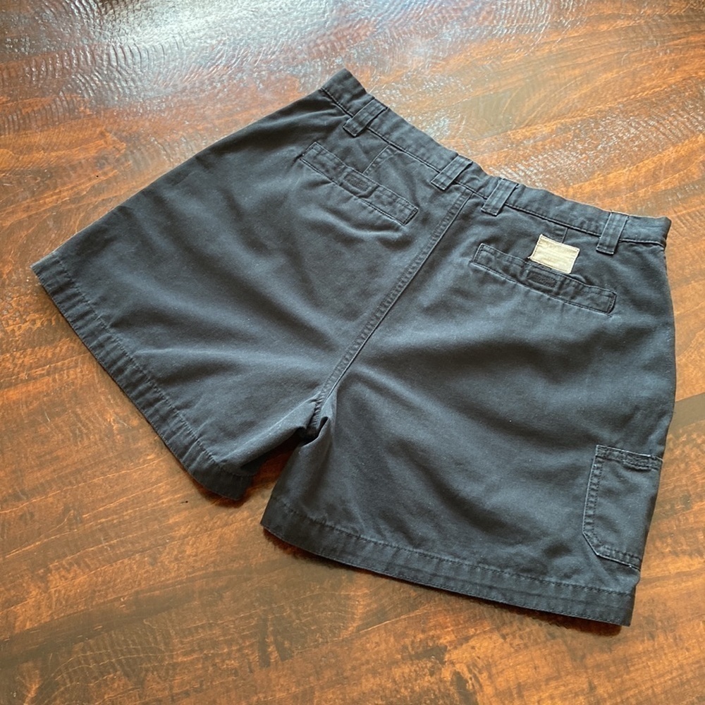COLUMBIA Stonewashed Granite Hiking Shorts Black Size 12 - Picture 5 of 15